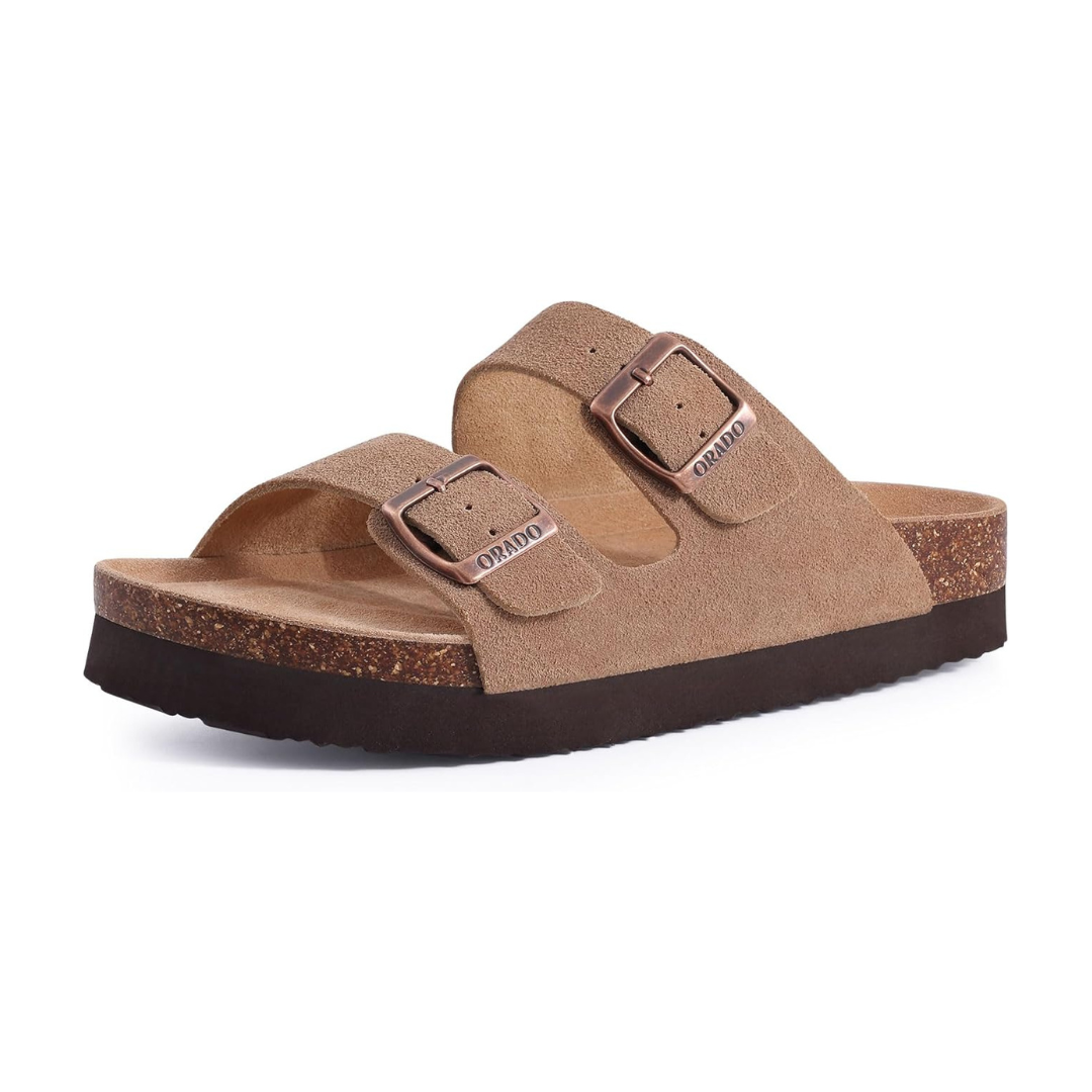 Double Buckle Orthopedic Sandals
