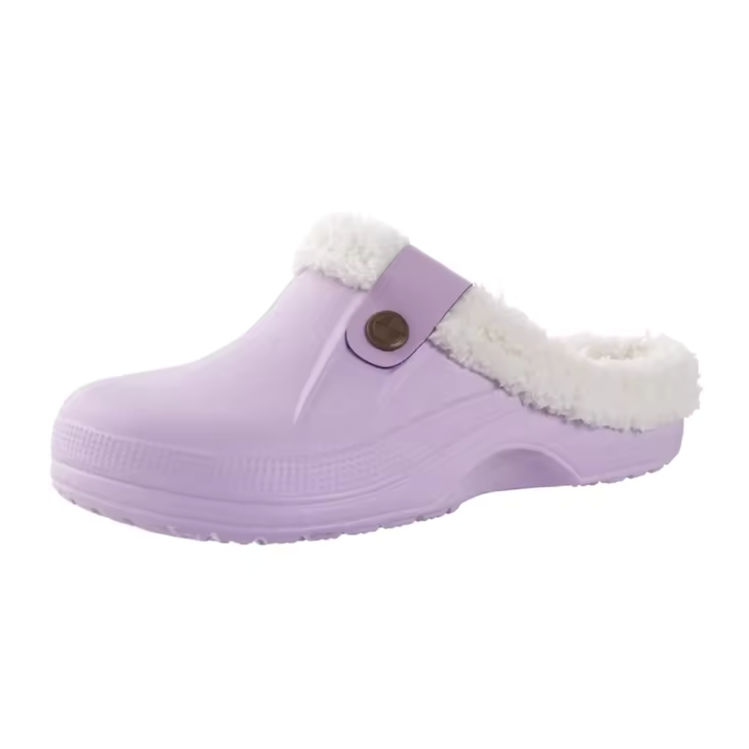 Cozy and Warm Lined Clogs