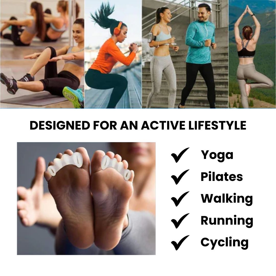 Comfortable Silicone Toe Separator