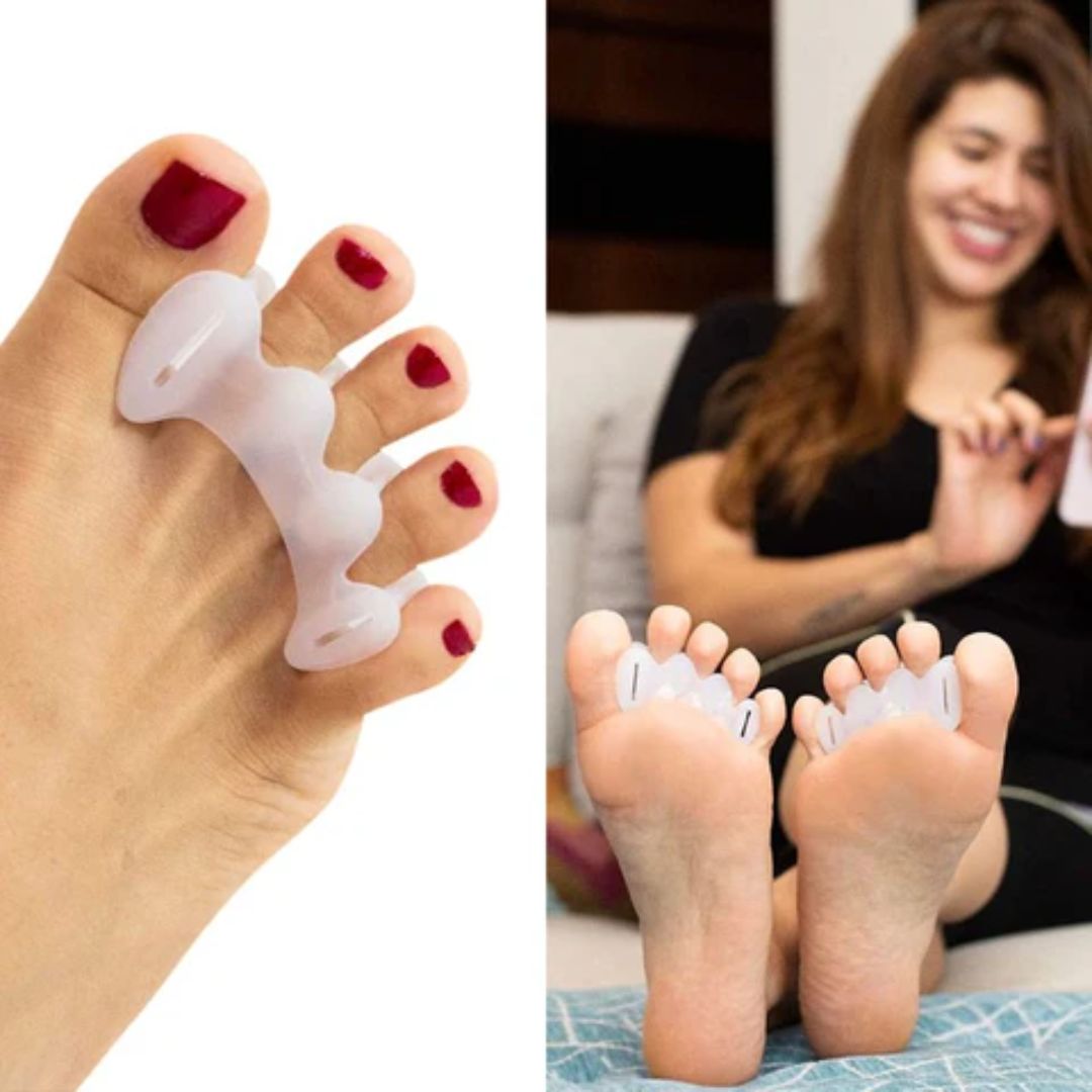 Comfortable Silicone Toe Separator