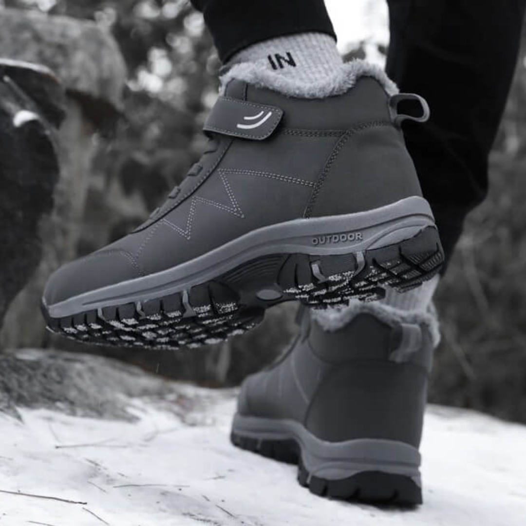 Fur-Lined Orthopedic Winter Boots