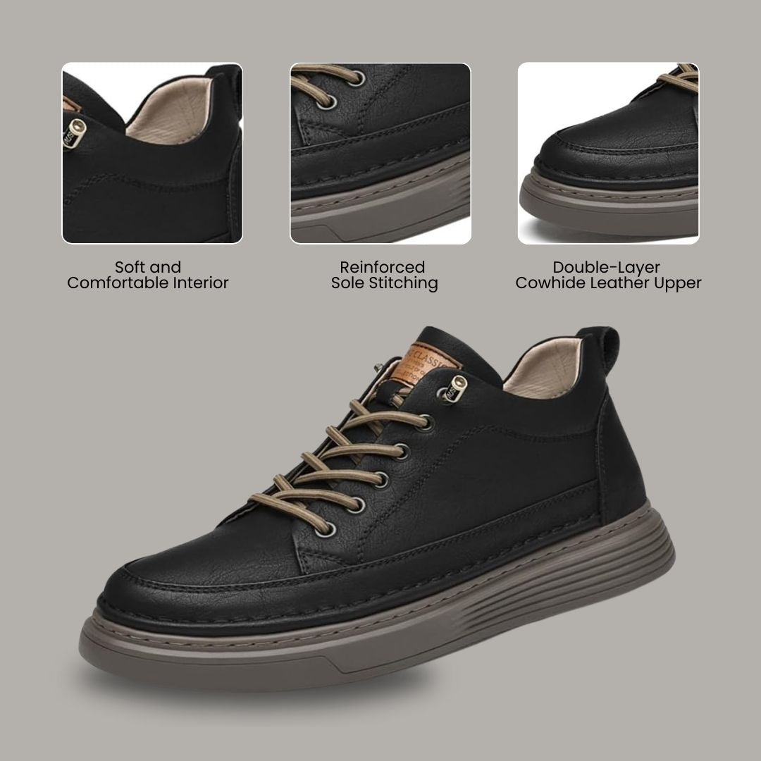 Men's Leather Orthopedic Shoes