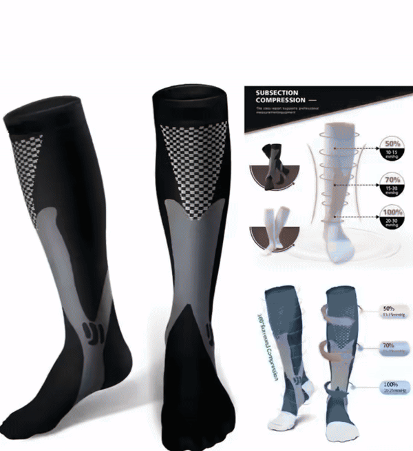 Improved Circulation Compression Socks