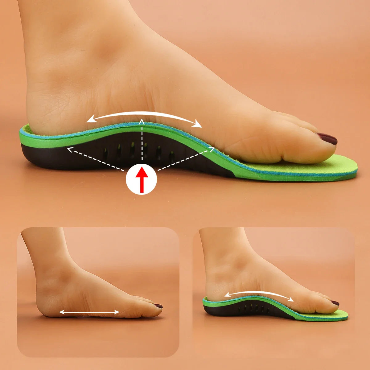 Orthopedic Insoles for Plantar Pain