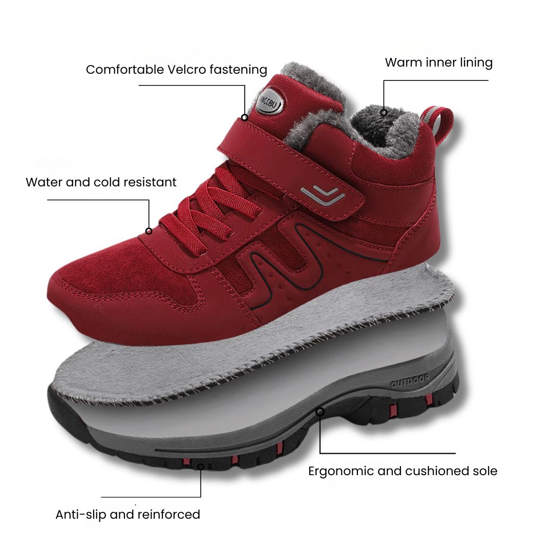 Fur-Lined Orthopedic Winter Boots