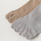 Five-Toe Cotton Socks (One Size Fits All)