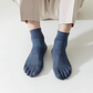 Five-Toe Cotton Socks (One Size Fits All)