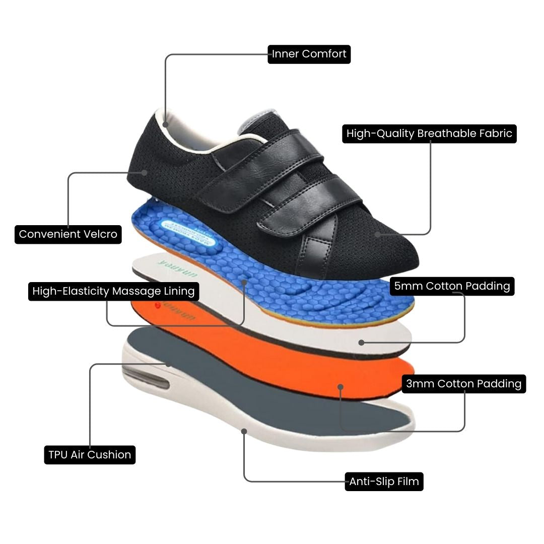 Comfortable Orthopedic Walking Shoes
