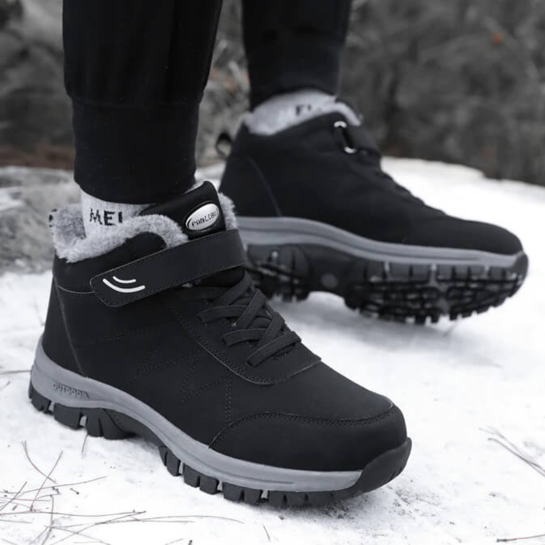 Fur-Lined Orthopedic Winter Boots