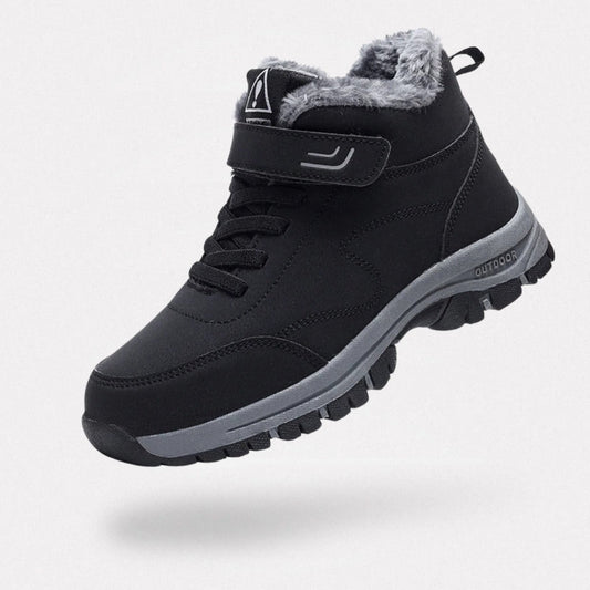 Fur-Lined Orthopedic Winter Boots