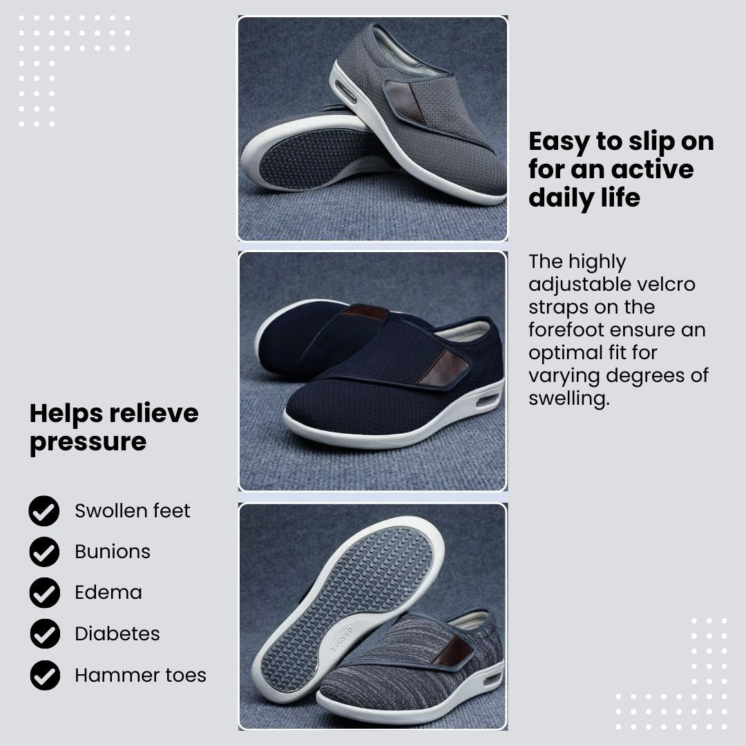 Orthopedic Shoes with Velcro Straps